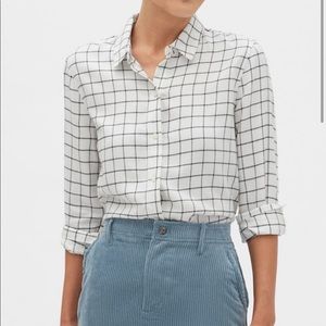 Banana Republic Boyfriend Flannel